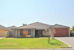 139 Ashley Rd, Tapping WA 6065 $540,000 From the moment you step through the double door porcelain tiled entrance you will be impressed with the neutral decor of this very large four double bedroom family home.... + Master bedroom extra large with walk thru clothes closet, en-suite with his/her basin and separate WC + Movie enthusiasts will never leave the Theatre room with french doors + Study/play room tiled + The home chef will be happy every day with the enormous sized kitchen with breakfast bar,dishwasher, generous walk-in pantry,shopping drop zone,shoppers' entrance + open plan family room - sliding door to alfresco with timber look decking + Four double size bedrooms all with walk-in-robes + Bathroom with bath,basin and shower + Laundry with bench top and huge storage/linen cupboard + Ducted air conditioning + Insulated + Double remote garage with roller door access to rear House benefits from 608m2 Block, GHW system, alarm, 3x3 Garden Shed, built 2007, Automatic reticulation, Very private back yard with high fence and last but not least... a piece of resistance................ a child's cubby house thrown in with the sale... Call Lolla 0419043293 BEFORE IT IS TOO LATE!! + This lovely family home is close to Joondalup Shopping Complex and train station, freeway, beaches, taverns, schools, Donnelly Pk. Banyandah Pk. and Neville Pk.