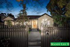 13 Cunningham St, Box Hill VIC 3128 With its captivating street presence, grand dimensions and uncompromised quality are hallmarks of this stunning new home, positioned in a highly sought-after neighbourhood. Showcasing breathtaking European Oak parquetry floorboards and towering 10ft ceilings throughout, the impressive floorplan comprises a home office with a roaring open fireplace, a palatial master suite with a large fitted robe and luxe ensuite appointed with a freestanding tub, walk-in shower and dual basin vanity. Three additional double bedrooms, each with built-in robes share the use of the stylish main bathroom. An expansive open plan living room and meals area is accompanied by a designer kitchen resplendent with a long stone breakfast bar, modern shaker cabinetry and quality appliances, adjacent to a butler's pantry with plenty of additional storage and a 900mm oven and cooktop. Stacker doors slide open to reveal an easy-care backyard and covered entertainment deck; providing a serene outdoor sanctuary for relaxing and entertaining. An accomplished list of features includes automated front gates, ducted vacuuming, heating and evaporative cooling, single carport. Ideally positioned within the acclaimed Box Hill High School zone, moments from Box Hill Central and its popular dining district, handy to Laburnum Primary School, Our Lady of Sion College, Box Hill TAFE and hospital, bus services, city bound trams and local parklands.