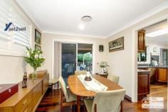 18 Ervine St, Winston Hills NSW 2153 $1,170,000 to $1,230,000 Adorned with an abundance of luxuries to ensure you enjoy a lifestyle of true comfort this handsome highset home boasts the natural warmth of DUCTED UNDER FLOOR GAS HEATING - FULLY DUCTED AIR CONDITIONING - AN ENSUITE TO THE MAIN BEDROOM - Timber Kitchen with dishwasher - auto garage doors . . . EXCELLENT PRESENTATION and so much more. From the moment you arrive the home welcomes you with charm and you smile when you notice the return veranda is bathed in sunshine making it a great spot to enjoy a morning coffee and read the news. Featuring 3 BIG DOUBLE SIZE BEDROOMS, a formal lounge, separate dining room, a family room, Jarrah Floorboards and 2 modern bathrooms there's ample space inside for the young growing family and, of special mention . . . the Double Garage is enormous (would easily hold 4 small cars and has STORAGE GALORE!) Also offering a large covered rear patio for your outdoor entertaining, plenty of yard for the kids and the pets this is ONE OF THE BEST. And YES, this quiet street is very convenient being close to shops, schools, parks and within walking distance of the M2 Express buses. Offers will close at 3pm on 23rd October but BE QUICK as owners WILL SELL beforehand.