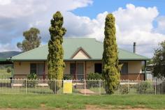 50 Riddell St, Bingara NSW 2404 $195,000 Easy to maintain and gorgeous open location, this attractive 3 bedroom home overlooks our beautiful ranges. It is situated on the very quiet end of a beautiful wide street. It will be perfect for first home owner or savvy investor, and could potentially lease for $250 per week. Please call Chris today to inspect this lovely home. FEATURES: Front veranda - timber lattice rail and coach lights 3 bedrooms Fully screened, vertical blinds and carpet throughout Kitchen - electric stove and exhaust, cork floor, single sink Lounge/Dining - wood heater, a/c, glass sliding doors to veranda Hallway - large linen press Bathroom - shower, vanity, 3/4 bath, exhaust Sep. toilet - exhaust Laundry - single tub, linen press Back veranda - new 300 litre hot water system close to kitchen, shade cloth to screen, small clothesline Back yard - fully fenced, raised gardens, new rainwater tank, Tandem carport New roof