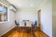 18 Hatchinson Cres, Jamisontown NSW 2750 $689,000 - $719,000 - 3 spacious bedrooms with built-ins - Formal entry + combined formal lounge & dining - Stunning renovated kitchen + stone benchtops + dishwasher + glass splashback - Polished timber floors + ceiling fans + split system a|c - Magnificent renovated bathroom (floor to ceiling tiles) + heated towel rail - Updated internal laundry + ample storage + 2nd toilet - Undercover entertainment area + gabled roof + timber decking + front patio - Double (tandem) carport + side access + double garage (detached) + workshop Situated in a sought-after enclave of Jamisontown, this beautifully presented home offers a fantastic opportunity with perfect proportions for comfortable family living. The floor plan includes 3 good sized bedrooms, open plan living with gorgeous upgrades to both kitchen, bathroom and laundry. There is an undercover entertaining area, side access and an oversized detached garage. With close proximity to the M4 motorway, allowing easy access and egress, walking distance to Home Maker centre, transport and so much more. Disclaimer: We have obtained all information in this document from sources we believe to be reliable; however, we cannot guarantee its accuracy. Prospective buyers are advised to carry out their own investigations.
