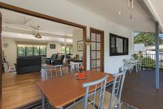 17 Robinson Rd, Millner NT 0810 $670,000 Positioned on a spacious and established 936m2 allotment is this beautifully presented, three bedroom, two bathroom elevated home. In a great area of the ever popular Millner, close to quality primary and secondary schooling, Sunday market and an easy commute to either the CBD, University, Airport and stunning Nightcliff foreshore. • Three bedrooms and office, all air-conditioned with built in robes • Bright and airy living and family area with separate dining and vinyl flooring • Beautiful modern kitchen featuring stainless 900mm freestanding oven, dishwasher and great storage and meal preparation area • Stylish and luxurious new bathroom with floor to ceiling tiles • Bi-Fold doors opening up to large private deck, servery windows open onto deck from kitchen • Magnificent in ground pool with water feature (water fall) • New laundry and second bathroom downstairs • Undercover entertaining area with bar • Quality window furnishings throughout • Securely fenced yard and undercover parking for two with room for the boat and caravan! Remote controlled gate means you never have to get wet • Landscaped gardens with reticulation You will love coming home to this property with the quality of fixtures and fittings throughout. The kids (and adults) will love the stunning in ground pool and entertaining friends and family will be a choice of upstairs on the private deck, or downstairs at the bar! Cook up a storm in your beautiful hostess kitchen, complete with 900mm stainless oven. Meal preparation is easy with ample bench space and great storage and the clean-up will be done in no time with the dishwasher. A new bathroom, complete with floor to ceiling tiles and stylish vanity is a welcome addition and each bedroom has built in robes and split system air conditioning. New Vinyl floors throughout the open plan living and dining areas which also enjoys bi-fold doors onto to the large deck. There is ample room downstairs for the kids and pets to play in the securely fenced yard and a new laundry and second bathroom is ideal for when swimming, playing or entertaining! There is undercover parking for two vehicles and ample room for a boat, trailer or van. With elevated homes in quality suburbs still enjoying huge popularity, get in quick to view before you miss out! Office off the hallway with bi-fold doors Size on title: 936m2 Council Rates: $1,667