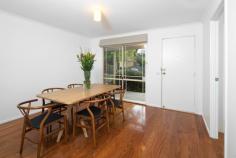 5/38 Livingstone Close Burwood VIC 3125 Immaculate in presentation and exceptional in size, this single level villa unit provides a sleek modern interior and huge outdoor landscaped spaces for ultimate living and relaxed entertaining. Facing favourably to the north, an abundance of natural sunlight enters the well-designed floor plan which offers open plan kitchen and living room plus separate formal dining. Two double bedrooms both enjoy built in robes and are serviced by sparkling bathroom with separate shower to bath and separate laundry. Outdoor areas of pure delight have been extensively paved with additional side courtyard and rear shed for ease of maintenance. All these fantastic entertaining areas are surrounded by high fences and greenery to ensure privacy and serenity. Features include; polished floorboards, split system air con., ducted heating, gas cooking etc. Supremely located only a short walk to Wattle Park, Deakin University, PLC, major shopping precincts and numerous public transport options - makes this superb modern residence an outstanding opportunity.