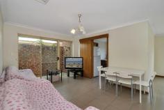 Unit 4/43 Aroona Rd, Kilkenny SA 5009 $329,000 Presenting a spacious home unit in a very well maintained group of four. Situated at the rear of the group this provides privacy and a secure home and garden The grounds are well kept and provide plenty of parking. The location is ideal within walking distance to Arndale Shopping Centre. The tree lined street has beautiful well maintained homes. The home is larger than expected and rooms lead from the main entry hall. An undercover garage enables access to the home. The unit is well sized and each room offers space for todays modern furniture. A well though out floor plan provides for a large separate lounge and dining area. The conventional kitchen provides excellent storage with gas cooking and feature window to your private rear yard. Both bedrooms could be described as main bedrooms due to the excellent size and built in robes convenience. A white fresh bathroom has access to the main bedroom. Gas heating in the lounge serves your winter needs and a very efficient ducted air conditioning system makes summer a pleasure. Whether this is your first purchase or downsizing make this top of your list to view. The home is an excellent investment opportunity and is currently leased for $320 per week. Excellent features include: * Wide entry hall and neutral tiles to all living areas. * 2 very generous sized bedrooms with built in robes. * Main bedroom has direct access to bathroom and roller shutters for security. * The lounge room is light filled and has glass sliding doors to the rear garden. * Plenty of cupboards in the kitchen and the all important gas cooking. * Bring your dining suite there is plenty of room. * Ducted air conditioning and gas heating. * White fresh bathroom with 2 way access. * Separate laundry with linen press and garden access. * Hallway cupboard for more storage. * Garage under the main roof and an extra parking space. * Low maintenance gardens with lovely roses. * Garden shed. Be delighted with the presentation of this appealing unit in a quiet group of four. Sometimes a property gives you a great feeling upon arrival, this one could be the one for you.