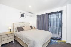 21/4 Sapling Street Harrison ACT 2914 $370,000 Occupying a northern corner of the development, this 2 bedroom ensuite ground floor apartment offers that little bit extra for the discerning purchaser. A large private wrap around courtyard provides the perfect area for alfresco dining, whilst the apartment itself is flooded with natural light boasting both front and side windows. A dream kitchen, 2 bathrooms, easy access from the foyer and secure undercover parking and storage under. Tastefully established with all the trimmings including NBN access and TV cabling, it offers a low maintenance, low priced option to get into the market. Located on a direct line with the new tram, there’s easy access to both the City and Gungahlin Town Centre. Features: – Modern ground floor 2 bedroom apartment – Ensuite off the master and mirror sliding robes in both bedrooms – Sunny North Facing combined lounge-dining room with 8 kw Hitachi air-conditioning unit – Well-appointed kitchen with electric wall oven and hotplates, Fisher and Paykel dishwasher, push cupboards and pantry – A second Panasonic air-conditioning unit in the master bedroom – Combined bathroom, toilet and European styled laundry – Security intercom system – Instant hot water – Sliding doors onto the front and rear courtyard areas – Access to single, security carpark with lock up storage – TV and NBN connections Phone Greg Sadil 0414 631 607 EER: *6 Size: 70m2 Age: 2 years Front courtyard: 39m2 Back courtyard: 17m2 Body Corporate: $514pq Rates: $305pq