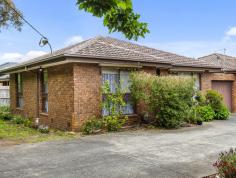 1/6 Devon Street, Box Hill South, VIC 3128 The perfect first home or downsizer, in one of the most beautiful streets in Box Hill South. The choice is yours to move straight in or perhaps renovate or update this original 2 bedroom villa with spacious dining and lounge, kitchen and meals area, separate laundry, toilet, bath and single garage in a select group of only 5 homes. Located in this highly sought after area, walking distance to Roberts McCubbin Primary, Box Hill High and Kingswood College, only moments to PLC, Deakin University, Box Hill Golf Course, Station Street shops, Aldi, Box Hill Central, public transport and of course the wonderful 50 Birds Cafe. Inspection is a must.
