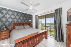 34 Eileen Grove, Woori Yallock VIC 3139 $580,000 - $620,000 • 3 bedrooms, Master with Walk-in-Robe & Full Ensuite. • 4th bedroom/study, kids toy room & a 3rd toilet downstairs. • Separate sitting room & rumpus room with feature Bar. • Wood fire heating & evaporative cooling throughout. • Landscaped rear yard with levelled area & an AG pool. • 1587m2 block with vehicular storage behind the gates. • Double lock-up garage with internal access to the home. Features Balcony Built In Robes Deck Dishwasher Evaporative Cooling Floorboards Fully Fenced Outdoor Entertaining Pool - Above Ground Rumpus Room Secure Parking Study