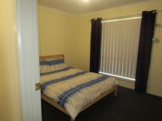 5 Scarborough Ct, Renmark SA 5341 $267,000 This well built quality family home is in a great location near the Renmark Plaza, in a quiet cul de sac. there are 3 bedrooms all with built ins, blinds and carpeted, with a 2 way bathroom that has a separate shower and bath and vanity unit. Open plan kitchen, dining and lounge with a split system A/C and glass sliding glass doors leading to an undercover entertaining area and large fully lined rumpus room. Fully enclosed yard with a closed in carport with a roller door and double gates for the caravan. Well maintained garden with a rainwater tank and garden shed. A Great Buy @ $267,000 To view this property please contact Sue Wurth 0431 488 538 or the Berri office on 08 8582 2399 RlA 176493
