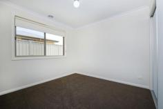 3 Muster Ct Thurgoona NSW 2640 $389,000 Located in a quiet court of a prestigious Thurgoona estate and surrounded by quality homes, this brand new Hotondo Home is set on 500m2 with views of the golf course from the front yard. Tastefully decorated in neutral colours, this home comprises 3 double bedrooms, main with walk in robe and ensuite and built-in robes to the remainder. Featuring a modern kitchen with gas cooktop, dishwasher and pantry adjoining the open plan family room and meals area. The main bathroom with shower, bath and separate toilet are central to the 2nd and 3rd bedrooms as well as the laundry with linen cupboard. Entertaining areas are completed by a formal front lounge and open air alfresco while year round comfort is provided by ducted cooling and heating throughout. Additional features include remote double lock-up garage with internal access, easy maintenance landscaped gardens and fully fenced backyard, side access with secure parking for boat/caravan or shed, 2700L water tank plus additional parking space large enough to accommodate a truck. Inspection will impress! Disclaimer: All care has been taken in compiling these particulars, but the vendor and their agents do not guarantee the details and cannot accept responsibility for errors or misdescriptions if any. Intending purchasers should satisfy themselves as to the correctness of details.