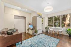 8/64 Bayswater Rd Rushcutters Bay NSW 2011 $520,000 Stunning Studio situated in a classic Art Deco building offering bespoke finishes and the loveliest of outlooks. Positioned on the first floor, overlooking a tranquil, tree-filled garden this T-shaped Co-Titled studio has the very best of layouts and finishes giving the occupant a separate lounge, dining and bedroom alcove. Quality cabinetry, with copious storage, as well as a sleek contemporary kitchen with gas cooking and dishwasher, as well as a renovated bathroom. This is a future home or investment that will not disappoint. In fact, it will surpass your expectations. Agent: Peter Delaney 0404 266 141. Email: peter@enr.com.au Company Title Manager: ENR 02 9358 4255 Outgoings: Company Fees: $660.00 PQ Council Rates: $250.01 PQ
