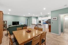 21 Silvereye Street Kealy WA 6280 $425,000 - $435,000 First time offered to the market is this fantastic easy-care living home located in the new Dawson Estate Kealy with schools, shopping centre and medical centre all close by. This cleverly designed residence will impress the most fastidious of buyers with all its extra features and quality fittings adding to the homes energy efficiency. The heart of the home is the gourmet open plan kitchen which features stone bench tops, a large island bench top, plenty of cupboard space and top quality appliances all overlooking the family and dining area with a triple stacked sliding door opening to the gorgeous paved alfresco enclosed by glass doors and tinted windows for all year entertaining. Also comprising a spacious master bedroom, deluxe ensuite with hobless shower, well sized other bedrooms with built-in robes, separate theatre room and main bathroom with beautiful free standing bath, ingenious attic storage and more. Other highlights of this home include: â?¢ Beautiful portico entrance with 1200mm feature door with steel mesh security door â?¢ Separate theatre room which could be utilised as a fourth bedroom â?¢ Gourmet kitchen with engineered stone benches, custom glass splashback, overhead cupboards, Ariston induction cooktop and self-cleaning oven, plumbed fridge recess, integrated Asko dishwasher. â?¢ Generous master bedroom with 4 door built-in robe and deluxe ensuite with hobless shower recess â?¢ Good sized secondary bedrooms, both featuring built-in robes â?¢ Spacious laundry with stone bench tops, linen press and broom closet â?¢ Free standing deep soaking bath in main bathroom â?¢ High ceilings in entry and open plan living â?¢ LED lighting throughout home â?¢ Kelkom home intercom system with video â?¢ Triple stacking door opening to the enclosed alfresco area with tinted windows to enjoy all seasons â?¢ Double glazed windows all through home with tinted east and west facing windows â?¢ High quality insulated blinds for added comfort â?¢ Noise reducing solid core doors to all rooms â?¢ Low maintenance gardens with extensive use of travertine pavers around home â?¢ Double insulation in roof â?¢ Extra storage space in ceiling with mezzanine flooring, light and power point via attic loft ladder located in garage â?¢ Energy efficient Stieble Eltron heat pump hot water system â?¢ Extra high double garage with shoppers entrance With a well-considered floor plan & modern features, all you would need to do is add your own finishing touches to make this your home. Contact Richard Krikken today for an exclusive inspection that wonâ??t disappoint!