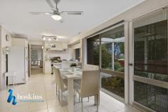 8 Narr-Maen Dr, Croydon Hills VIC 3136 $740,000 - $810,000 SETSALE - Monday 26th March @ 4pm (Unless Sold Prior) Defined by its light infused flowing interior and convenience laden location enjoying a corner allotment. - Experience the comfort commencing with the inviting lounge-dining room, relax in the meals-family area adjoining the kitchen. This zone flows into the large leisure room connecting onto the undercover and protected alfresco decking, should you require a sunnier alternative there is a smaller adjoining deck. - The landscaped established garden is a lovely, restful outlook from the principal rooms. - Offering 3 bedrooms including ensuite-two way bathroom and WIR to the main bedroom, powder room and laundry completes the interior layout. - An auto double garage is accessed from Peachwood Place. - Featuring split system air conditioners. - This popular neighbourhood enjoys walking distance ease to a variety of Primary and Private schools. Minutes walk to Luther College, Yarra Valley Grammar and Good Shepherd, also Croydon Hills Primary. Handy to Yarra Road Primary, Rudolf Steiner school and Warranwood Primary school. The bus stop is a hop, skip and jump away. With McAdam Square nearby, Narr Maen Reserve plus wetlands, easy drive to exciting Eastland, Chirnside Park shopping centre, Ringwood station and Eastlink connections. INSPECTION TIMES: Sat 10th Mar, 12:30pm-1:00pm
