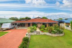 6 Tern Ln, Broadwater WA 6280 $445,000 - $465,000 Situated on an elevated 636sqm block this home will appeal to all buyers wanting a spacious home that can accommodate the boat or caravan located on a quiet street in a great neighbourhood. This beautiful home is immaculately presented with large living areas and fantastic sized rooms throughout. The large kitchen overlooks the alfresco and has plenty of bench and cupboard space, walk-in pantry, dishwasher and breakfast bar. The open plan living is comforted by the gas log fire heater, reverse cycle air-conditioning, ceiling fans and LED lighting which leads out to the gabled patio perfect for outside entertaining. This beautiful home will surely impress with its great spacious layout, reticulated lawns and gardens, 3.8x5m powered workshop and hardstand designed for the caravan. Call Richard Krikken for a private inspection today. Additional features: â?¢ Huge master bedroom with walk-in robe and ensuite â?¢ Massive front lounge room leading to kitchen â?¢ Spacious open plan kitchen/meals/living room and games â?¢ Gas hot plate/electric oven, walk-in pantry, double fridge recess, dishwasher â?¢ Reverse cycle split system air-conditioning and gas log fire heater in living area â?¢ All other bedrooms are generous in size with built-in robes â?¢ Laundry with tiled bench and walk-in linen press â?¢ Ceiling fans throughout home â?¢ Alarm system â?¢ Relaxing outdoor area with gabled patio â?¢ Manicured gardens and lawns reticulated off mains â?¢ Insulated in roof â?¢ Double carport with addition hardstand for caravan â?¢ Side access to rear
