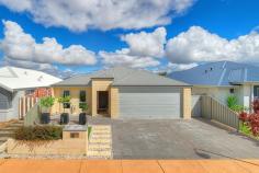 21 Silvereye Street Kealy WA 6280 $425,000 - $435,000 First time offered to the market is this fantastic easy-care living home located in the new Dawson Estate Kealy with schools, shopping centre and medical centre all close by. This cleverly designed residence will impress the most fastidious of buyers with all its extra features and quality fittings adding to the homes energy efficiency. The heart of the home is the gourmet open plan kitchen which features stone bench tops, a large island bench top, plenty of cupboard space and top quality appliances all overlooking the family and dining area with a triple stacked sliding door opening to the gorgeous paved alfresco enclosed by glass doors and tinted windows for all year entertaining. Also comprising a spacious master bedroom, deluxe ensuite with hobless shower, well sized other bedrooms with built-in robes, separate theatre room and main bathroom with beautiful free standing bath, ingenious attic storage and more. Other highlights of this home include: â?¢ Beautiful portico entrance with 1200mm feature door with steel mesh security door â?¢ Separate theatre room which could be utilised as a fourth bedroom â?¢ Gourmet kitchen with engineered stone benches, custom glass splashback, overhead cupboards, Ariston induction cooktop and self-cleaning oven, plumbed fridge recess, integrated Asko dishwasher. â?¢ Generous master bedroom with 4 door built-in robe and deluxe ensuite with hobless shower recess â?¢ Good sized secondary bedrooms, both featuring built-in robes â?¢ Spacious laundry with stone bench tops, linen press and broom closet â?¢ Free standing deep soaking bath in main bathroom â?¢ High ceilings in entry and open plan living â?¢ LED lighting throughout home â?¢ Kelkom home intercom system with video â?¢ Triple stacking door opening to the enclosed alfresco area with tinted windows to enjoy all seasons â?¢ Double glazed windows all through home with tinted east and west facing windows â?¢ High quality insulated blinds for added comfort â?¢ Noise reducing solid core doors to all rooms â?¢ Low maintenance gardens with extensive use of travertine pavers around home â?¢ Double insulation in roof â?¢ Extra storage space in ceiling with mezzanine flooring, light and power point via attic loft ladder located in garage â?¢ Energy efficient Stieble Eltron heat pump hot water system â?¢ Extra high double garage with shoppers entrance With a well-considered floor plan & modern features, all you would need to do is add your own finishing touches to make this your home. Contact Richard Krikken today for an exclusive inspection that wonâ??t disappoint!
