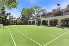 1a Loch Maree Ave, Vaucluse NSW 2030 Exquisite Sydney Waterfront Home.A harbourside haven of leafy serenity bound by northern views across Vaucluse Bay and the harbour beyond, "Loch Maree" offers more than half an acre oA harbourside haven of leafy serenity bound by northern views across Vaucluse Bay and the harbour beyond, "Loch Maree" offers more than half an acre of blue ribbon real estate at the end of a prestigious cul-de-sac. This unique home is wonderfully versatile as the ultimate entertainer or private family residence. Featuring 6 bedrooms, 10 bathrooms, separate guest accommodation, boat house, boat ramp, harbour front pool and level access to all levels of the home, including the rooftop via a new high speed glass lift, this expansive family home allows for the most idyllic family lifestyle in one of the Eastern Suburbs most pristine and desirable locations. - Choice of oversized living & dining areas - Sun soaked terraces - Generous master suite with walk-in robes - Self-contained boathouse with boat ramp - Home theatre - Self-contained office - High speed glass lift to all levels including roof - Harbour front pool - Championship tennis court - Secluded tree filled garden with level lawn - Garaging for six cars or more - Boat ramp to beach - Outside golf driving range - Internal Elevator - seprate maids quarters.