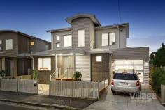 6 Clarendon St Yarraville VIC 3013 $1,050,000 - $1,100,000 Designed to capture lots of northern light, complemented by the convenience of a quiet setting so close to the village, this free-standing contemporary residence delivers 3 bedroom 3 bathroom desirability. _striking, stylish external lines create a great first impression _north-facing living/dining areas of appealing dimensions _open-plan kitchen features Bosch stainless steel appliances _stone benches and soft closing storage confirm the quality _sunny, decked courtyard defines the northerly backdrop _downstairs bedroom accompanied by a fully-tiled ensuite _2 upstairs bedrooms, each with its own ensuite, fully-tiled _individual split system heating/cooling enhances each room _downstairs powder room, storage and European laundry _garage with excellent storage, additional off street car space
