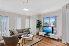 2/40 Gerongar Cres Haywards Bay NSW 2530 $540,000 to $590,000 Boasting modern luxury and sophisticated design, this executive style 3 bedroom townhouse is a must to inspect. Effortless comfort is assured with spacious living zones and entertaining is a breeze, inside or out, with the designer kitchen and tranquil alfresco dining area. The up-stairs bedrooms are of an impressive size, the main suite features a walk in robe and ensuite, all centred around the beautiful bathroom and study nook. A sense of warmth and luxury is provided by the Spotted Gum faux- timber floors and ducted air conditioning throughout. Other features include a single remote garage with internal access, downstairs powder room, garden shed and security alarm. Surrounded by quality homes and set in the Illawarra's premier estate don't miss this rare lifestyle opportunity. FEATURES: Air Conditioning Built-In Wardrobes Close To Shops Close To Transport Garden Secure Parking