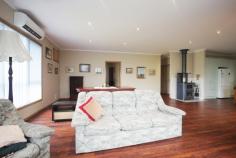 7 Roch Ct Ballan VIC 3342 Was $485,000 Now $480,000 Situated opposite scenic golf course - 3 Bedroom with BIR plus study - Main with ensuite - Bright bathroom with shower - Two living areas - Split system - Wood combustion heater - All electric oven - Down lights throughout - Drive through garage - Large fully fenced back garden Inspection by appointment only