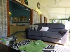 Lot 3 Ewart Road, Lambells Lagoon NT 0822 $629,000 ONO A ground level, metal clad home built in 1995 which consists of four triangular rooms which make up 2 bedrooms, and 1 bathroom, plus the Kitchen. All set on 20 Acres with tropical gardens around the home and the rear 15 acres still virgin bush and fenced ready for cattle or horses! The screened Verandahs allow the breeze through and keeps the nasties out together with the ridge vent and the unique floor plan were designed to let in plenty of natural airflow. Features include: *2 Bedrooms *Kitchen with loads of bench and cupboard space *Robes to bedrooms *Internal Laundry *Established Tropical Gardens *Garden Shed 27m squared *Solar Hot Water *Bore 3.7 LPS *Zoned Horticulture *25,000 Ltr Salt water Pool above ground * 2 x Large chook/duck pen *2 x concreted footings for containers * Entertainment outdoor area overlooking the pool All this and only a 40 minute drive to Darwin City and 20 minute Drive to Palmerston on sealed roads!