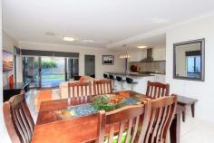 45 Cedar Cutters Cres Cooranbong NSW 2265 $699,000 - $749,000 Proudly positioned, surrounded by other quality properties in a small, sought after estate this outstanding 4 year old Coral home has been built to an exacting standard with the finest quality inclusions. Boasting an inspired layout for an active family lifestyle this home is immediately impressive upon entry. It enjoys superior open-plan living spaces that flow effortlessly to a covered outdoor entertaining zone and relaxed child-friendly surrounds. A second living area, plus media room, five bedrooms and two bathrooms ensure space and privacy for all without compromising family comfort. The gourmet kitchen is a joy for the home cook with gas cooking, premium appliances, sizeable island and finished with stone benchtops. Set within a family-friendly community, it’s only minutes from major link roads, a range of quality schools and the local shops. – Single storey home with an impressive internal layout designed for premium family living – Fully tiled living areas are wonderfully easycare and carpeted bedrooms add comfort – Inspiring gas kitchen with stone benchtops, breakfast bar and premium s/s appliances – Three separate living areas offer floorplan versatility and outdoor connection – Five generous bedrooms crowned by a stylish master with ensuite and walk-in robe – Both bathrooms feature stone-topped vanities, bathtub to the main – Sheltered outdoor living area extends to a child-friendly backyard – Six zone ducted air-conditioning; six rooftop solar panels – Lock-up double garage with side access for boats, trailers or caravans