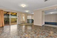12 Riddoch Drive Andrews Farm SA 5114 $250,000-260,000 GREAT 1st HOME OR INVESTMENT OPPORTUNITY! This is a fantastic opportunity to enter the market place at an affordable price. The home is set on a generous size allotment of approximately 535m2 with corner location, offering a very spacious floor plan of 4 bedrooms, 3 with ceiling fans. The two living areas will offer plenty of space for the growing family. The large lounge room has an adjacent dining area accessing the open plan kitchen with adjacent family/meals area complete with a wall unit reverse cycle air conditioner. The kitchen has plenty of built-ins including upright electric cooker, breakfast bar and walk-in pantry. Outside entertaining is well catered for offering a large covered pergola, plus a gabled roof double carport with auto roller door. There is a very large bathroom and separate laundry with outside access. Other features throughout the home include ducted evaporative cooling and neat and tidy fixtures and fittings,5Kw solar, NBN, Foxtel provision and filtered water. The rear yard is private, secure and easy to maintain and includes two garden sheds. This property offers the new owners an opportunity to create a truly wonderful family home in a fabulous location close to so many amenities' including local shopping, schools and public transport. Features. 4 Bedrooms | 1 Bathrooms | 2 Car Spaces - Air Conditioning - Close to Transport - Close to Shops - Close to Schools