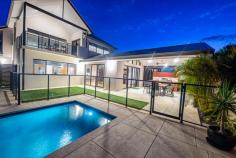 14 Seaview Place Wannanup WA 6210 $750,000 - $780,000 GREAT VALUE DOESN'T LAST LONG - Ocean and Estuary views on Seaview Place! A wonderful surprise of spacious and light filled design is revealed behind this cleverly crafted high quality two-storey residence built by Webb Browne & Neaves. Peacefully located in a premier cul-de-sac in Port Bouvard, it embraces stunning ocean & estuary views. Featuring three bedrooms & three bathrooms, this elevated home boasts a sparkling pool with water cascade four living areas & two balconies. Looking online is one thing, but nothing beats seeing the real thing! Interior features Include; Ocean AND Estuary views Three bedrooms – three bathrooms Grand master bedroom upstairs with ocean views, large ensuite with spa bath, his/hers vanities, walk in robe, TV pt and access to balcony A second master bedroom with spacious ensuite is located down stairs, boasting a large WIR, TV pt & his/hers vanities in the ensuite The third bedroom is located upstairs with estuary views, plus a BIR Beautiful wooden floors Lounge/study area A huge dining area combined with games room area, with a lovely recessed ceiling that leads outside into the alfresco area Separate powder room down stairs Upstairs lounge room with balcony and ocean views, plus a convenient kitchenette servery with bar fridge space, cupboards & sink facility Upstairs family room facing the Estuary, with a great balcony sitting area An amazing kitchen which overlooks the beautiful pool area, plenty of cupboard storage, breakfast bar, feature red splashback, dble fridge space, built in oven & microwave, gas cooktop, range hood, dishwasher, caesar stone benchtops, & appliance hideaway The laundry leads off the kitchen where you will find an extremely sizable linen cupboard, extra bench space, a laundry chute, the shoppers entrance & access to the north facing courtyard Exterior features; Amazing pool area, feature water cascade A alfresco with built in BBQ, tiled flooring, ceiling fan Liquid limestone walk paths Dble garage – with rear roller door Both balconies are tiled, with glass balustrading Other Features; Quality window treatments Ducted rev cycle air-con plus s/system Inviting high ceilings throughout Skirting boards Gas HWS Ceiling mounted speakers Built in 2007, 509sqm Water Rates $1355/yr approx Council Rates $2,100 approx Located in the highly sought after Port Bouvard Estate & only a short walk from parks, schools, sporting facilities, the marina and public transport.
