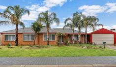12 Riddoch Drive Andrews Farm SA 5114 $250,000-260,000 GREAT 1st HOME OR INVESTMENT OPPORTUNITY! This is a fantastic opportunity to enter the market place at an affordable price. The home is set on a generous size allotment of approximately 535m2 with corner location, offering a very spacious floor plan of 4 bedrooms, 3 with ceiling fans. The two living areas will offer plenty of space for the growing family. The large lounge room has an adjacent dining area accessing the open plan kitchen with adjacent family/meals area complete with a wall unit reverse cycle air conditioner. The kitchen has plenty of built-ins including upright electric cooker, breakfast bar and walk-in pantry. Outside entertaining is well catered for offering a large covered pergola, plus a gabled roof double carport with auto roller door. There is a very large bathroom and separate laundry with outside access. Other features throughout the home include ducted evaporative cooling and neat and tidy fixtures and fittings,5Kw solar, NBN, Foxtel provision and filtered water. The rear yard is private, secure and easy to maintain and includes two garden sheds. This property offers the new owners an opportunity to create a truly wonderful family home in a fabulous location close to so many amenities' including local shopping, schools and public transport. Features. 4 Bedrooms | 1 Bathrooms | 2 Car Spaces - Air Conditioning - Close to Transport - Close to Shops - Close to Schools