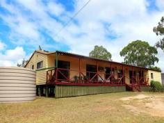 1062 COOYAR MT BINGA ROAD Cooyar QLD 4402 UNLIMITED AMOUNT OF OPPORTUNITIES When talking to buyers they are often looking for 3 things Acreage, Views and opportunities. This property offers all these and much more. When you step foot on this property you can tell it has an unlimited amount of opportunities. Currently comfortably running 30 head of cattle this home is only 28kms from Blackbutt and 10kms to Cooyar through natural landscape. From the exposed rafters throughout the open planned Kitchen and Lounge to the back deck that opens up to the picturesque landscape views this property is not going to disappoint. Featuring 3 bedrooms with an ensuite and built-ins plus bonus room for a study or office depending on your needs, this home also features a wood fire place and reverse cycle air conditioning in the lounge and air-con in the main bedroom. With 100 acres of diverse land fenced into 7 paddocks with 4 dams and a seasonal creek that runs through the property, you also have the bonus of 5 permanent water holes. Enough water for all year round. Also featuring 2 stables plus round yard, cattle yards with a race and a head bale. With approx. 60 acres cleared - 40 acres of property with millable iron bark timber. A Pump is set up on one of the dams hooked to a tank feeding 4 automatic water troughs servicing 3 of the paddocks + yards. An old piggery can be used for goats or other stock. With a large lockable garage large enough for 3 car spaces, NBN satellite and mobile phone coverage with the bonus of solar electricity to lower your costs this property exceeds all expectations. You must come and have a look. ADDITIONAL FEATURES Deck Shed Solar Panels Water Tank.