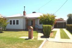 5 DAVID STREET Moree NSW 2400 $350,000 PRETTY AS A PICTURE! * 3 Bedrooms - built-ins + c/fans * Renovated bathroom * Open plan lounge, meals & kitchen * Compact laundry * Linen cupboard in hallway * Log tile fire, s/system & ducted evaporative cooling * Single carport * Lock-up shed with power (8m x 7m approx) * External office, guest room or playroom * Fully fenced rear yard * Double concrete parking bay off lane way - sliding gate * Easy maintenance immaculate lawns & gardens