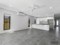 3 Creekview Court Lawnton QLD 4501 $515,000 BRAND NEW HOME IN RIVERS EDGE ESTATE This brand new residence is tucked away in the newly developed Rivers Edge Estate and is the one you have been waiting for. Ideal for first home buyers, or investors, take advantage of this complete family package that has never been lived in and has all the creature comforts you would want. Thoughtfully designed to suit families of all sizes, the home features spacious proportions and quality fittings throughout and is comprised of large open plan air conditioned living and dining zones plus a separate lounge. The home also has four generous built in bedrooms, the master with bonus ensuite, air conditioning and walk in robe. With a perfect view out to the alfresco and yard, the stylish kitchen is the central hub of the home. Ideal for the chef in the family, the kitchen comes complete with stone bench tops, loads of storage, plus stainless steel appliances including gas cook top and dishwasher. Step outside and you will love how private and peaceful the covered patio is, and with plenty of room to spread out and relax, entertaining will be a breeze. Positioned right next to parkland and with no neighbours at the rear of the property, the flat block is fully fenced and has brand new turf and will be beautifully landscaped. With so many additional benefits including loads of storage, security screens, double remote garage, ceiling fans and much more, this home needs to be inspected to truly appreciate just what a sensational package it is. A stone’s throw to the new Petrie University site, shops, quality schools, rail and more, we welcome your call to discuss a private viewing, or we look forward to meeting you at our next scheduled open for inspection. Call us today to secure your private inspection, or we look forward to meeting you at our next scheduled open for inspection. Features: Brand new home 4 bedrooms Ensuite Air conditioned master bedroom Air conditioned living Under cover patio Spacious kitchen with stone bench tops Dishwasher Double remote garage Ceiling fans Good storage Security screens New turf Landscaped