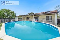 32 Love Street Blacktown NSW 2148 $700,000 - $750,000 This cute little family home is sitting on a decent size block of 600 sqm approximately. East facing property. The main features of the property are: - Three living areas with split aircon in each of them - Updated kitchen with new tiles,plenty of storage, natural sunlight streaming through and designated dining area. - Four bedrooms with built ins to all - Master bedroom with wall mounted aircon built ins and ensuite. - Two bathrooms with a separate toilet in the laundry. - New Plantation shutters - Downlights at the property - Gas connection at the property - 30 Solar panels to save on electricity bills - Solar hot water - Enjoy with the kids in the pool and relax in the spa after returning from work. Additional features are: - Outdoor blinds, separate lock up garage, Toilet in the laundry ceiling fans, ladder in attic storage - Colour bond fence, solar panels, downlights - Close to all amenities school, bus stop, Blacktown train station and 20 minutes walk to Blacktown showground road.