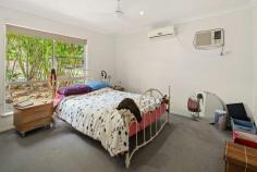 4 Wahoo Court Jubilee Pocket QLD 4802 $335,000 Bursting with potential, this three bedroom home positioned on a massive 1160sqm block is perfect for buyers that are wanting to sink their teeth into a great project to make this home their own. The house has served as a long term rental property for the owner and after years being in the rental pool the home is ready for an update. Priced to reflect it's current condition, the opportunity is now available for a new owner to improve and style the home to their taste. Tucked away on a flat 1160sqm block in a quiet cul-de-sac, this property is in a great location, close to public transport, parks and shops. The size and usable area of this block is what makes this property stand out from the crowd and will be appealing for those who need a large fenced yard. Inside the home you have a combined lounge / kitchen area at the entrance with a split dining area on the opposite side of the kitchen. The bedrooms have robes, carpets and a main bathroom with separate toilet. An internal access single lock up garage offers easy access into the lounge room or it could easily be transformed into another living space if needed. The tiled lounge area provides easy access into the large undercover patio which would serve as a great entertaining area all year round. From here you have full view of the backyard that is big enough for a pool, shed and still have room for the kids and pets to play. The side access on the right hand boundary allows access for cars, boats and vans. The home is currently rented to tenants until May 2019 and returning $420 per week so you can secure the home now and collect some great rent until you move in or keep renting if you prefer. Inspections can be arranged by appointment only with a minimum of 24 hours notice. Call marketing agent Adam Webster from Ray White for further assistance. FEATURES: Air Conditioning Built-In Wardrobes Close To Schools Close To Shops Garden Secure Parking Undercover Patio.