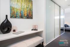 331/24 Lonsdale St Braddon ACT 2612 $599,000+ Contemporary Lonsdale Street Haven Enjoy spacious, modern interiors with the thriving cafe and restaurant hub of Lonsdale Street at your doorstep. A stroll from the City and soon-to-be light rail network, the sought-after M3 precinct gives you the best of Canberra at your fingertips. Set on the third floor with City views out to Black Mountain Tower, the well-designed apartment features flowing open-plan living, chef's kitchen with 'Smeg' appliances and stone benches, huge balcony with great views and ample room for entertaining, and secure basement parking and storage. Accommodation includes two large bedrooms, master bedroom with study nook, walk-through-wardrobe, stylish ensuite, and balcony access, bedroom two with built-in-robe and lounge access, and a stunning bathroom. Other features include secure lift access, reverse cycle heating and cooling, and ample storage. With an incredible location, lush interiors and a versatile floorplan, this stunning apartment is an ideal investment for the minimalist who wants it all. Not to be missed. Located in the thriving cafe and restaurant hub of Lonsdale Street at your doorstep A stroll from the City and soon-to-be light rail network Set in the sought-after M3 precinct Third-floor location with City views out to Black Mountain Tower Flowing open-plan living leading to alfresco dining Chef's kitchen with 'Smeg' appliances, stone benches and pantry Huge balcony with great views and ample room for entertaining Two secure basement parking and storage Master bedroom with study nook, wall-to-wall large wardrobe, stylish ensuite, and balcony access Bedroom two with built-in-robe, lounge and balcony access Stunning bathroom Secure lift access Reverse cycle heating and cooling Ample storage throughout Incredible location, lush interiors and a versatile floorplan Ideal for the downsizer, executive couple or the astute investor Not to be missed