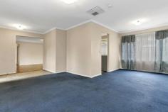 12 Riddoch Drive Andrews Farm SA 5114 $250,000-260,000 GREAT 1st HOME OR INVESTMENT OPPORTUNITY! This is a fantastic opportunity to enter the market place at an affordable price. The home is set on a generous size allotment of approximately 535m2 with corner location, offering a very spacious floor plan of 4 bedrooms, 3 with ceiling fans. The two living areas will offer plenty of space for the growing family. The large lounge room has an adjacent dining area accessing the open plan kitchen with adjacent family/meals area complete with a wall unit reverse cycle air conditioner. The kitchen has plenty of built-ins including upright electric cooker, breakfast bar and walk-in pantry. Outside entertaining is well catered for offering a large covered pergola, plus a gabled roof double carport with auto roller door. There is a very large bathroom and separate laundry with outside access. Other features throughout the home include ducted evaporative cooling and neat and tidy fixtures and fittings,5Kw solar, NBN, Foxtel provision and filtered water. The rear yard is private, secure and easy to maintain and includes two garden sheds. This property offers the new owners an opportunity to create a truly wonderful family home in a fabulous location close to so many amenities' including local shopping, schools and public transport. Features. 4 Bedrooms | 1 Bathrooms | 2 Car Spaces - Air Conditioning - Close to Transport - Close to Shops - Close to Schools