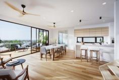 9-11 MARJORIE STREET MOOLOOLABA QLD 4557 $1,225,000 Luxurious Mooloolaba Beach Homes Located in the heart of one of the country's most desireable and fastest growing regions to live the Sunshine Coast- Trinity Beach Homes at Mooloolaba present an incomparable opportunity to the astute purchaser. Built in synergy with the natural fall of the land each 3 Bedroom beach home offers an abundance of space, thoughtfully designed across multiple levels. From the warm hues of the timber floors, a neutral interior palette, a wealth of natural light, high ceilings and the efficient use of cross ventilation to capture cooling sea breezes and the soothing sounds of the ocean, each home has been designed for year round comfort and sophisticated relaxed living. •Large entertaining decks with seamless integration - providing a haven where you can soak up the views and cooling breezes •Private courtyard with the option of a pool •Connoisseurs will appreciate the quality Miele appliances in the gourmet kitchen. Incorporating a large walk in butlers pantry with stone benchtops throughout •Light filled open plan kitchen and dining •Spacious separate lounge •Master suite with WIR and double vanity ensuite •Study nook •Laundry Chute •High quality fixtures, fittings and finishes throughout •Spit system air-conditioning to living and bedrooms •2 car garage with room for storage With two beach home designs available this collection of elevated spacious multilevel homes has been thoughtfully designed to capture the cooling sea breezes and views. Just a short stroll away from Mooloolaba and Alexandra Headland beaches, walk to esplanade cafes, restaurants, bars and shopping. An envied location with all its convenient lifestyle offerings and the peace, space an privacy of your very own freestanding beach home.