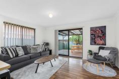 45 Timms Place Horsley NSW 2530 $550,000-$600,000 Refreshed three bedroom family home with plenty to offer. The main bedroom has an ensuite and walk in wardrobe, plus built in wardrobes in the other bedrooms. Other features include separate living/family room, kitchen with open plan dining and second living area, main bathroom, internal laundry and an entertainment area off the rear of the home. There is a double lock up garage with internal access and all this is located walking distance to local shops, public transport and local schools. FEATURES: Air Conditioning Built-In Wardrobes Close To Schools Close To Shops Close To Transport Garden.