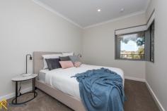 21 Kyarra Street Innaloo WA 6018 $349,000-$449,000 Superbly convenient, these ultra-modern BRAND NEW apartments are stylishly appointed and well-designed to create a haven that inspires easy and convenient living. This boutique complex is secure and private and perfectly positioned on a quiet street, walking distance to Stirling Train Station offering compelling value and brilliant urban lifestyle. Upon entry, buyers will notice the crisp neutral colour palette, with every apartment boasting a fresh interior for relaxed, contemporary living which focuses on space and light. High quality tiles extend from the entrance to the air-conditioned, open plan living and dining area that flows seamlessly through wide sliding doors to the entertainer’s balcony with elevated outlook or peaceful courtyard setting. Meal preparation is an activity to be enjoyed in the lustrous kitchen with stone benchtops, quality Artusi stainless steel appliances, ample storage, soft closing cabinetry, tiled splashback and feature black tapware. After a busy day head straight to the beautifully appointed bathroom comprised of spacious semi-frameless shower, single vanity with storage underneath and stunning white tiles complemented by matte black fittings. These appealing apartments boast generous sized bedrooms with plush carpet and mirrored built in robes. In addition, every apartment features built in laundry unit with storage and Artusi washer/dryer. This very special offering is sure to impress. Located within easy reach to restaurants, cafes, gymnasiums, parks, entertainment, public transport and the soon to be revitalised Westfield Innaloo to Westfield Stirling, do not wait to be told that it’s sold – simply move in and enjoy all that is on offer. Key Features: A mix of 2 bed, 2 bath & 1 & 2 bedroom apartments available Contemporary interior designs and finishes Tiled, open-plan kitchen, dining and living area Spacious, carpeted bedroom with mirrored built in robes Contemporary kitchen with Artusi dishwasher, oven and four burner gas hotplate Central lift access Air conditioned comfort Paradox alarm security system and intercom Private, lockable store room Single carport with visitors parking Location Highlights: Brief walk to Stirling Train Station or Birralee Reserve Surrounded by high-frequency bus services Close proximity to Westfield Innaloo (soon Westfield Stirling) and Innaloo Mega centre Short drive to West Coast Highway and revitalised Scarborough foreshore Close proximity to superb schools, including St Dominic’s and Yuluma Primary School Offering a lifestyle of cosmopolitan convenience this is the ideal opportunity to secure your brilliant, modern and private apartment at 21 Kyarra Street today! Contact the Hart brothers now to register your interest.