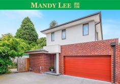 6/24-26 HOWARD STREET BOX HILL VIC 3128 Brilliant location, a stone throw to Box Hill Aquatic Centre, and minutes' walk to the transport hub of Box Hill, Whitehorse Plaza, Centro, TAFE, hospital and much more. For drivers, the Eastern Freeway is near enough for easy access but far enough for comfort. Master bedroom with ensuite and giant BIRs on the ground floor, with comfortable open plan living space that is naturally light-filled with a larger backyard. In the kitchen, reconstituted stone bench tops and glass splashbacks deliver style and durability, while high quality appliances are as functional as they are impressive. Upstairs 2 other generous bedrooms with BIR or walk in BIR, Centre bathroom with bath and shower. Features: -Floorboards -Ducted Heating -3 Split-system Heating & Air Conditioning -Spacious laundry/powder room -Double Garage -Lager Backyard (60m2 approx.)