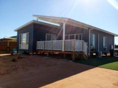48A Hartog Crescent Denham WA 6537 $400,000 Barely 12 months old this lovely 3 bedroom 2 bathroom home is regrettably offered for sale. With the current owners having done all the hard work, it is ready for you to enjoy. Situated in an elevated position with a concreted driveway this house enjoys a lovely outlook over the water with a Southerly aspect. The home itself was built by a quality builder from down South and has all the modern features you would expect in a new home topped of with a neat under the main roof BBQ area. FEATURES: Air Conditioning Built-In Wardrobes.