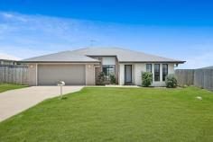 4 Kensei Street Wyreema QLD 4352 $329,000 Backing onto open parkland with views to the hillside the outlook from this modern home is unbeatable. Situated less than twenty minutes to the Toowoomba CBD and 10 minutes to the Westbrook shopping precinct, everything you need is here and this home could be the lifestyle change you have been looking for. Upon entering the home, the modern features and unobstructed views provide a great space for the whole family to enjoy all year round. The air conditioned, open plan kitchen, living and dining area is the centre of this home, designed to bring the family together. The modern kitchen features all of essentials including stainless steel appliances, stone benchtops and plenty of storage. The dining area enters out onto the covered alfresco area bringing the natural light in and combining indoor and outdoor living. The spacious rear yard is fully fenced and creates a beautifully private space that allows you to take in the remarkable hillside views. This impressive home also features 4 spacious bedrooms all with ceiling fans and built in robes. The master suite has the added benefit of a private ensuite and reverse cycle air conditioning. The remaining bedrooms all share access to the spacious, modern family bathroom that features a full-size bath, spacious shower and separate toilet. Overall this impressive family home features: - Private location with unobstructed hillside views - Open plan, air conditioned, kitchen, living and dining room - Modern kitchen with stainless steel appliances, stone bench tops and plenty of storage - Dining area that leads to covered alfresco allowing natural light in - 4 spacious bedrooms with ceiling fans & built in robes - Master suite featuring private ensuite and reverse cycle air conditioner - Modern family bathroom with full-size bath, spacious shower and separate toilet - 1060m2 allotment with spacious yard.