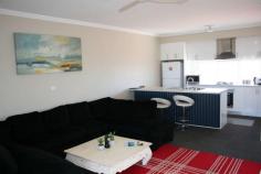 48A Hartog Crescent Denham WA 6537 $400,000 Barely 12 months old this lovely 3 bedroom 2 bathroom home is regrettably offered for sale. With the current owners having done all the hard work, it is ready for you to enjoy. Situated in an elevated position with a concreted driveway this house enjoys a lovely outlook over the water with a Southerly aspect. The home itself was built by a quality builder from down South and has all the modern features you would expect in a new home topped of with a neat under the main roof BBQ area. FEATURES: Air Conditioning Built-In Wardrobes.