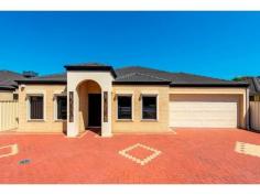 35 Napier Rd Morley WA 6062 $499,900 Spacious 3 or 4 bedroom (bir’s), 2 bath family sized home on totally separate strata block with room to park cars, boat or van off road along with 2 car lock up garage with shoppers entry into home. Features timber look floors, just use a soft duct mop to easily keep clean. Two separate living rooms including home theatre upfront and open planned, generous kitchen, dining, living room which flows out to massive paved alfresco with outdoor kitchen built-in. There’s so much room for the family to get together, relax, party or to enjoy their own space with high recess ceilings in living areas, creating atmosphere. Master bedroom is up front with walk in robe, ensuite, wc and the 2 other bedrooms with (bir’s) and bathroom at the rear. There’s plenty of space inside and out with nothing to do but move in. Loads of extras including ducted air, security screens and more. Walking distance to bus, shops, parks and easy access to freeway and only 10 klms to Perth CBD.