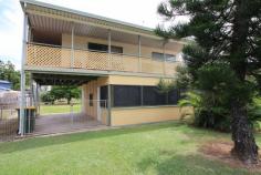 22 Topton St Alva QLD 4807 $170,000 A lucky family is one step closer to owning their own 'weekender' down at beautiful Alva Beach... Soak up the great atmosphere and lifestyle of beach living with this high set 2 bedroom home... Lush 759m2 block with fenced backyard... Upstairs brags an open plan layout with ample living and dining, neat and tidy kitchen and internal laundry facilities and bathroom amenitites... 2 Godd sized bedrooms with main offering built ins and air conditioning and a very nioce upper verandah to soak up the sea air... Underneath is a generous enclosed room with a second shower and separate toilet, tiled and fanned and would be a perfect for visitors or exceptional to entertain... Carport parking is available for 2 with a sizeable rain water tank out back... Priced to sell so dont hesitate to arrange an inspection of this one today!!