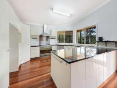 4 Skyline Court Draper QLD 4520 $849,000 Conveniently positioned in a quiet cul de sac, minutes from Samford & Albany Creek, this genuine 5 bedroom home combines indoor-outdoor living over two spacious levels amidst 3.75 useable acres. Full length North-East verandas overlook child friendly lawns, dam & fenced paddocks. Perfect for the budding chef, fully renovated stone kitchen features commercial size oven & copious bench and cupboard space. Freshly painted, the open plan interior features vaulted air-conditioned living areas with rich hardwood flooring. Upstairs, the three built in bedrooms have all been re-carpeted, the main with ensuite, walk in & separate built in robe. Internal stairs access the lower level, consisting of two huge bedrooms, internal entry from two car garage, with the possibility of adding a further bathroom and even a kitchenette for dual living.