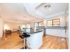 35 Napier Rd Morley WA 6062 $499,900 Spacious 3 or 4 bedroom (bir’s), 2 bath family sized home on totally separate strata block with room to park cars, boat or van off road along with 2 car lock up garage with shoppers entry into home. Features timber look floors, just use a soft duct mop to easily keep clean. Two separate living rooms including home theatre upfront and open planned, generous kitchen, dining, living room which flows out to massive paved alfresco with outdoor kitchen built-in. There’s so much room for the family to get together, relax, party or to enjoy their own space with high recess ceilings in living areas, creating atmosphere. Master bedroom is up front with walk in robe, ensuite, wc and the 2 other bedrooms with (bir’s) and bathroom at the rear. There’s plenty of space inside and out with nothing to do but move in. Loads of extras including ducted air, security screens and more. Walking distance to bus, shops, parks and easy access to freeway and only 10 klms to Perth CBD.