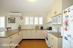 1 Manton Street Biloela QLD 4715 $249,000 Who doesn't dream of owning their own home? This could be just the property to help you realise your dreams. A delightfully, neat and tidy property located on a fully fenced, 708*sqm allotment with an open plan, air-conditioned kitchen and dining area. There's a separate lounge and 3 bedrooms all with built-ins and air-conditioning in the main. Renovated bathroom. Downstairs laundry with a separate, second toilet. A large rumpus area offers room to move and has endless possibilities. The property also has evaporative cooling throughout and is fully security screened. A powered 2 bay shed and 1000*gallon (3785* ltr) rainwater tank. There is nothing to do here besides move on in and turn your dreams, into reality. Arrange your inspection today by calling Sharon Gallagher at Ray White Biloela. *Approx FEATURES: Air Conditioning Built-In Wardrobes.