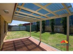 12 Turnwood Vista Wanneroo WA 6065 $379,950 Situated in close proximity to parks and Joondalup Lake, this fantastic property was built to satisfy a large and modern family. The two indoor living spaces, four spacious bedrooms, two bathrooms and a sizable backyard with pergola will comfortably accommodate you and your family with space to spare. Key features include: • Large lounge/dining at the front • Open plan kitchen/dining/living/games with entry to pergola • Kitchen with shoppers’ entry • Large master bedroom with walk-in-robe and en-suite • Good sized minor bedrooms with built-in-robes • Generous 560sqm block • Close to parks and lake Wanneroo is a family and business orientated city. With the vast variety of amenities and leisure activities available, it is a great spot for families. To arrange an inspection or for more information, please call today. Rates: Shire $2200.00 per annum (estimate, incl. ESL) Water $1186.35 per annum (estimate).