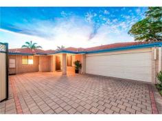 8A Surrey Street Dianella WA 6059 $539,900 Looking for a ducted reverse cycle air-conditioned three bedroom (built-in robe‘s) two bathroom Home with two separate living areas, where one can be closed off as a home theatre, lounge or maybe a fourth bedroom or office. The other living area is a generous open plan Family and Dining area, where you can seat to dine 6 to 12 people comfortably, great for regular family get togethers! The brand-new kitchen has plenty of cupboard space, new stainless steel appliances built-in and stone bench tops. Love to entertain, you can cook, serve and share a drink with your friends from the kitchen and dining inside in air-conditioned comfort or outside under the huge pitched roofed alfresco/ pergola area, great for barbecues and parties all year round. Smart design has the master bedroom at the front off the entry hall with fully fitted huge walk in robe and ensuite plus powder room near to the separate living room. The other two bedrooms have built-in robe‘s and are in a wing off the family room to the rear, both are serviced by a bathroom and separate toilet allowing for you and your children to enjoy your own space. This home also enjoys the use of a long separate driveway with front gates and space to park visitors cars ,a van or your boat or a trailer. The two car lock-up garage has a shoppers entry into the home. There is nothing to do but move your belongings in and to relax, live and entertain all year-round in privacy. A short stroll to Dianella Plaza shopping centre, the Strand shops, medical Centre and pharmacy, bus route a short walk, and within 10 km to Perth CBD this home is perfect for families, downsizers, or couples. This home is all set up to lock up and leave with virtually no garden!