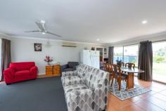 2 Judys Pl Welcome Creek QLD 4670 $379,000 This home represents real Value Located on a 2773 m2+ block of land, a triple bay shed and a in ground pool.this is a must to inspect. The home features: -Long front veranda, ideal for the Queensland climate. -Easy access wheel chair friendly no steps! -Elegantly tiled throughout for easy maintenance. -Large open plan a/c lounge and dining area, opening to both front and rear entertainment areas. -These rooms overlook expansive front and rear yards plus in ground pool. -Modern Kitchen with pantry, gas hot plates , oven , range hood and dishwasher. -Second living area, or retreat with separate entrance. -Spacious master bedroom with walk in robe and generous en suite. -All bedrooms with fans. -Family sized bathroom with both shower and bath. -Separate Toilet. -Laundry with generous linen cupboard space. -In ground salt water swimming pool, surrounded by low maintenance landscaping. -Triple bay high clearance colour bond shed with wide concrete driveway. -colour bond privacy fence. -Fully fenced yard for pets and children. -Bore is plumbed for gardens and house supply. -5.2 kw solar -Located close to Moore Park Beach. -Plus less than 15 minutes from Bundaberg. -Rural lifestyle with the bonus of cheaper rates.