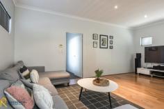 7B Hodges Place Innaloo WA 6018 $599,000 Privately tucked away in a quiet and friendly cul-de-sac, this stylish and contemporary home offers the luxury, low maintenance lifestyle you have been dreaming of. With an easy-flow floorplan and only a short walk to the relaxing Bradley Reserve Playground, Saint George Hotel, Morris Fresh IGA, public transport and numerous excellent schools this home offers the ultimate in family convenience. The home boasts quality throughout and a symmetry and flow that makes one feel instantly relaxed and at home. The grand entrance, with high ceilings and gleaming boards lead to the elegant open plan living and dining area that is bathed in natural light due to an abundance of north facing windows. Sliding glass doors seamlessly connect the living area to a private, undercover alfresco deck creating an extensive and inviting entertaining area shaded by neighbouring trees. The adjoining, centralised kitchen features quality stainless steel appliances, pale blue splashback, crisp white cabinetry and a large waterfall stone benchtop where you can prep food and enjoy a drink with friends or family. The master bedroom, situated at the rear of the house, is a slice of paradise with walk-in robe, en-suite and your very own private terrace with outside shower. The other two bedrooms are generous in size with built in robes and serviced well by the primary bathroom. Completing this home is a spacious laundry with direct outdoor access with clothesline and a secure, double garage with separate store shed. Oversized windows, a stunning neutral colour palette and chic lighting fixtures add to the sophistication of the home. Offering the perfect lock and leave option in a quiet but super convenient pocket of the neighbourhood you will not want to miss the opportunity to make 7b Hodges Place your address! KEY FEATURES: 3-bedroom, 2-bathroom home Contemporary kitchen featuring Fisher and Paykel double drawer integrated dishwasher, Westinghouse oven and Westinghouse four burner gas hotplate Spacious open plan design with seamless access to alfresco Master bedroom features walk in robe, en-suite with separate water closet and opens onto private decked terrace with outside shower Well-appointed bathroom with shower, bathtub and single vanity with ample storage underneath Ducted reverse cycle air conditioning Ducted Vacuum Abundant storage throughout the property Secure, double garage with store shed, shopper’s entrance and access to rear courtyard Block size 347m2, Green Title LOCATION HIGHLIGHTS: 100m to Bradley Reserve Playground 600m to The Saint George Hotel and Morris Fresh IGA 180m to Barnes Street Early Learning Centre 140m to nearest bus stop 3.2km to Stirling Train Station 3.6km to revitalised Scarborough foreshore 2km to Karrinyup Shopping Centre 3km to Westfield Innaloo (soon Westfield Stirling) 350m to Yuluma Primary School 750m to St Dominic’s Primary School.